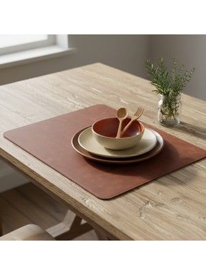 Grand Fine Art 2 Adet Deri Çift Taraflı Kenar Dikişli Amerikan Servis 33X44 Cm-Kolay Silinebilir Supla