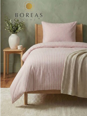 Boreas Home Lines Premium Çarşafı Lastikli Tek Kişilik Nevresim Takımı