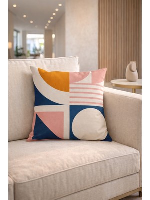 Evdek Çift Tarafı Baskılı Kırlent Kılıfı 6EOD30