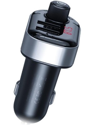 Xo BCC10 MP3 3.1A FM ​​Verici Özellikli Cep Telefonlarıyla Uyumlu Bluetooth Araç Şarj Cihazı