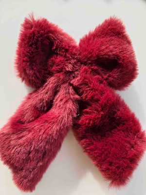 Makmery Fiyonk Peluş Otomatik Orta Boy Bordo