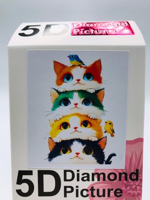 Duck Hoby 50X40 Boncuklu Taş Mozaik Elmas Goblen Pano Tablo Resim Boncuk Puzzle Dıamond Paıntıng Hı Stone