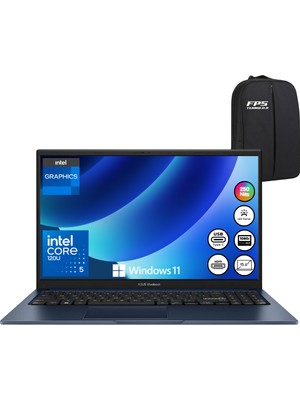 Asus Vivobook 15 X1504VA-NJ3663W Core 5 120U 40GB Ram 2tb SSD 15.6'' Fhd W11 Taşınabilir Bilgisayar