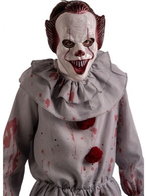 DS LLC Ieg™ Plastik Joker Maskesi Killer Palyaço Maskesi DSLLCRS-ETIEG34