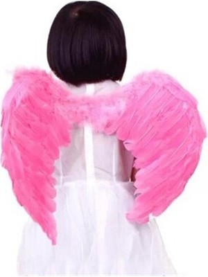 DS LLC Ieg™ Pembe Renk Bebek Boy Küçük Melek Kanadı 40X55 cm DSLLCRS-ETIEG34