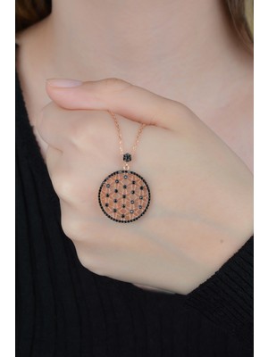 PremiumPort 925 Ayar Gümüş Kadın Yaşam Çiçeği Kolye, Zarif ve Şık Tasarım