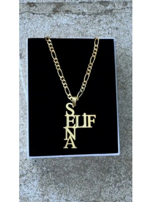 PremiumPort Şık 925 Ayar Zincir Isim Kolye Tasarımı, Zarif ve Modern Aksesuar