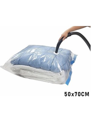 DS LLC 50X70 Large Vakumlu Poşet Hurç Bag (4887)
