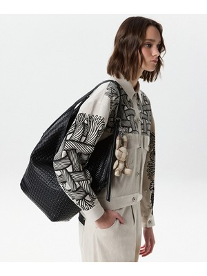 Twist CHARM AKSESUARLI DOKULU ÇANTA TS1260052036001