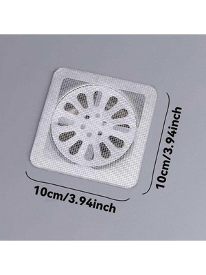 DS LLC Ieg™ Kendinden Yapışkanlı Banyo ve Lavabo Gider Filtresi DSLLCRS-ETIEG34