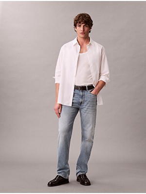 Calvin Klein Erkek Straight Fit Shiloh Jean