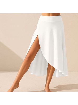 Stelol Kadın Cep Detay Taytlı Sandy Etek