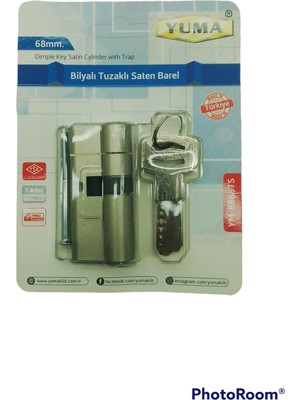 DS LLC Tuzaklı Bilyalı Beyaz Barel (4887)