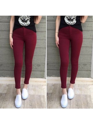 Stelol Gabardin Kumaş Yüksek Bel Pantolon 90CM Bel 38CM