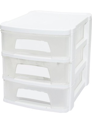 DS LLC Tonton - No:1 Çekmece 3 Katlı 18.5X27X22.2CM (4887)