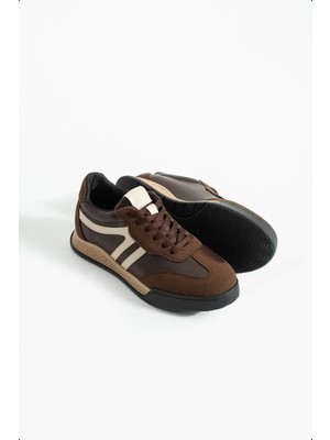 Tivana Kadın Sneaker Bağcıklı Spor Ayakkabı Tera - Kahverengi