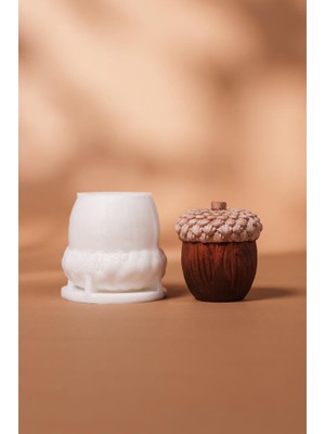 Rufus Concept Palamut 3D Silikon Mum Kalıbı