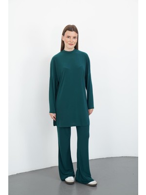 Sandy Pantolon&tunik Takım-Zümrüt Yeşil