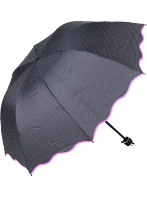 Eleven Markets Mor Mini Puantiye Kadın Şemsiye