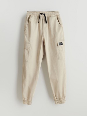 Lc Waikiki Yeni Sezon Beli Lastikli Erkek Çocuk Kargo Jogger Pantolon