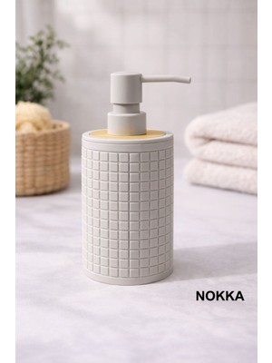 Nokka Dekoratif Sıvı Sabunluk, Lizbon Akrilik Sabunluk, 8X11 cm