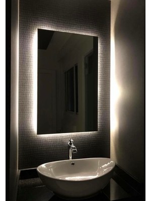 Elysion 80/120 LED Işıklı Banyo Konsol Duvar Ayna