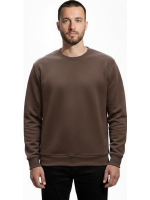 Viane Premium Pamuklu Sweatshirt Bisiklet Yaka Standart Rahat Kalıp (Regular Fit) Erkek/kadın/unisex
