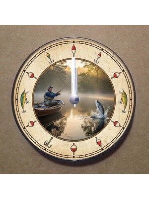 Bsb Kişiye Özel Magnet Saat Buzdolabı Süsü Duvar Saati 10,5cm MS5011