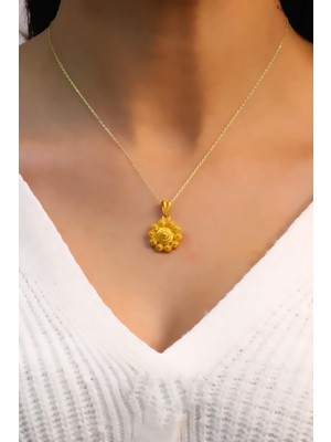 PremiumPort El Işçiliği Telkari Gümüş Kolye, Zarif Takı Tasarımı