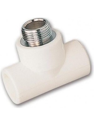 Vesbo 20X1/2''X20 Geçme T Parçası (Dış Dişli)