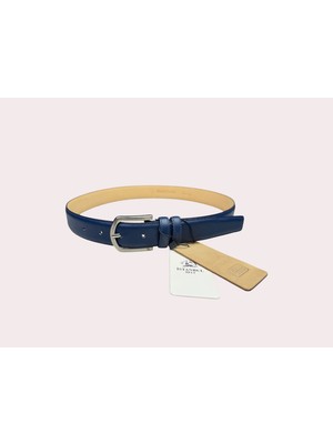 İstanbul Belt Hakiki Klasik Deri Kadın Kemer – 3 cm – Gümüş Ton Tokalı – Dayanıklı, Şık & Gerçek Deriden Kemer