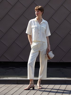 Lc Waikiki Yeni Sezon Beli Lastikli Kadın Pantolon