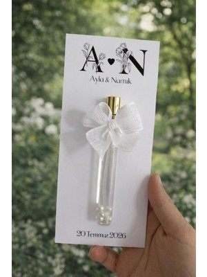 Leylooks Nişan, Kına, Nikah Hediyelik Sprey Incili Kolonya (10 Adet)