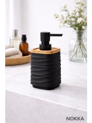 Nokka Dekoratif Sıvı Sabunluk, Barsel Akrilik Sabunluk, 7X11 cm