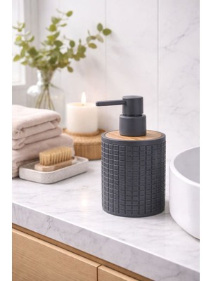 Nokka Dekoratif Sıvı Sabunluk, Lizbon Akrilik Sabunluk, 8X11 cm