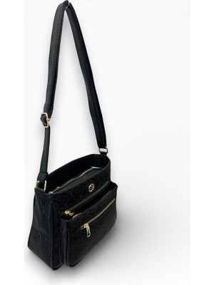 ÖZER-1399 Sanmorris Çapraz Ayarlanabilir Çapraz Askılı Suni Deri Kadın Omuz Çantası