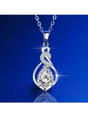 PremiumPort Kadınlar Için 925 Ayar Gümüş Şık ve Zarif Kolye Hediye Seçeneği