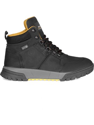 Scootland 152-18491 S-2 Siyah Hakiki Deri Bot