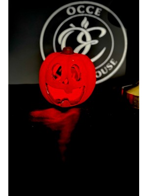 Balkabağı Dekoratif Mumluk