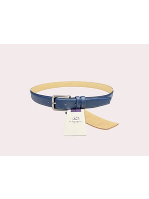 İstanbul Belt Hakiki Klasik Deri Erkek Kemer – 3 cm – Gümüş Ton Tokalı – Dayanıklı & Gerçek Deriden Kemer, Renk & Boy Seçenekleri