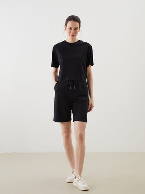 Lc Waikiki Yeni Sezon Beli Lastikli Kadın Şort