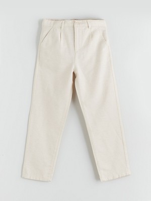 Lc Waikiki Yeni Sezon Standart Kalıp Keten Karışımlı Erkek Çocuk Pantolon