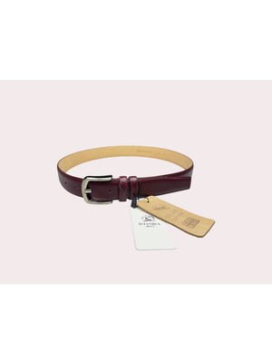 İstanbul Belt Hakiki Klasik Deri Kadın Kemer – 3 cm – Gümüş Ton Tokalı – Dayanıklı, Şık & Gerçek Deriden Kemer