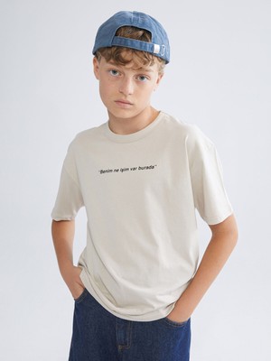 Lc Waikiki Yeni Sezon Bisiklet Yaka Erkek Çocuk Tişört