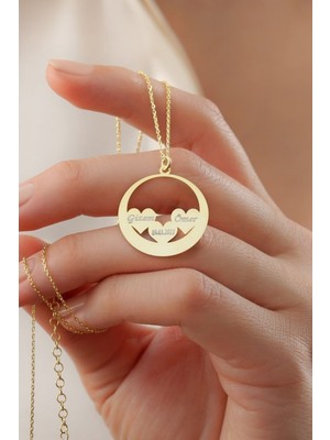 PremiumPort 925 Ayar Gümüş Kişiye Özel Kalp Kolye, Zarif ve Anlamlı Takı