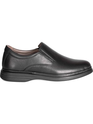 Solmaz Dimport 404 Siyah Hakiki Deri Erkek Ayakkabı