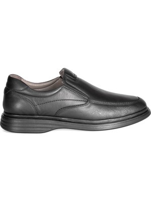 Solmaz Dimport 208L Siyah Hakiki Deri Erkek Ayakkabı