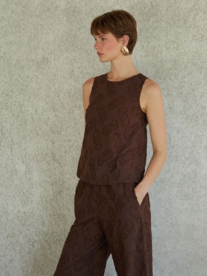 Lc Waikiki Yeni Sezon Bisiklet Yaka Nakışlı Bluz