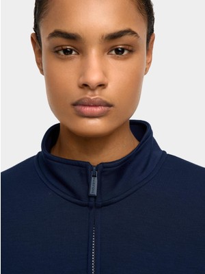 Parfois Fermuarlı ve Yüksek Yakalı Sweatshirt