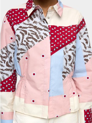 Parfois Desenli Gömlek %100 Pamuk